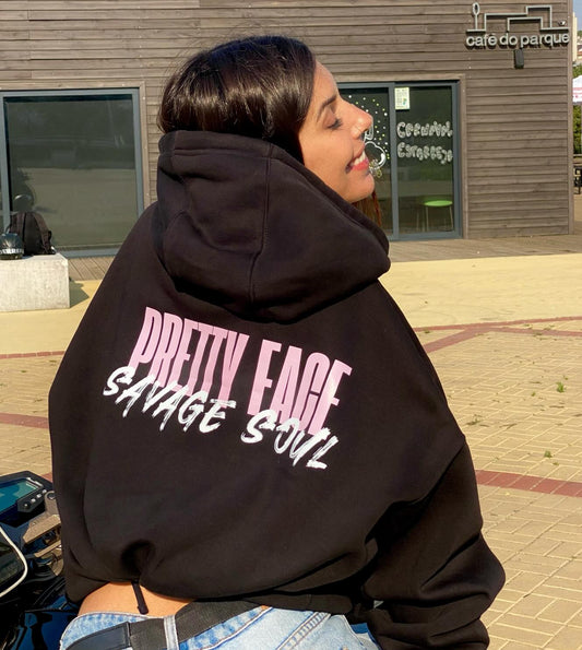 “PRETTY FACE, SAVAGE SOUL”