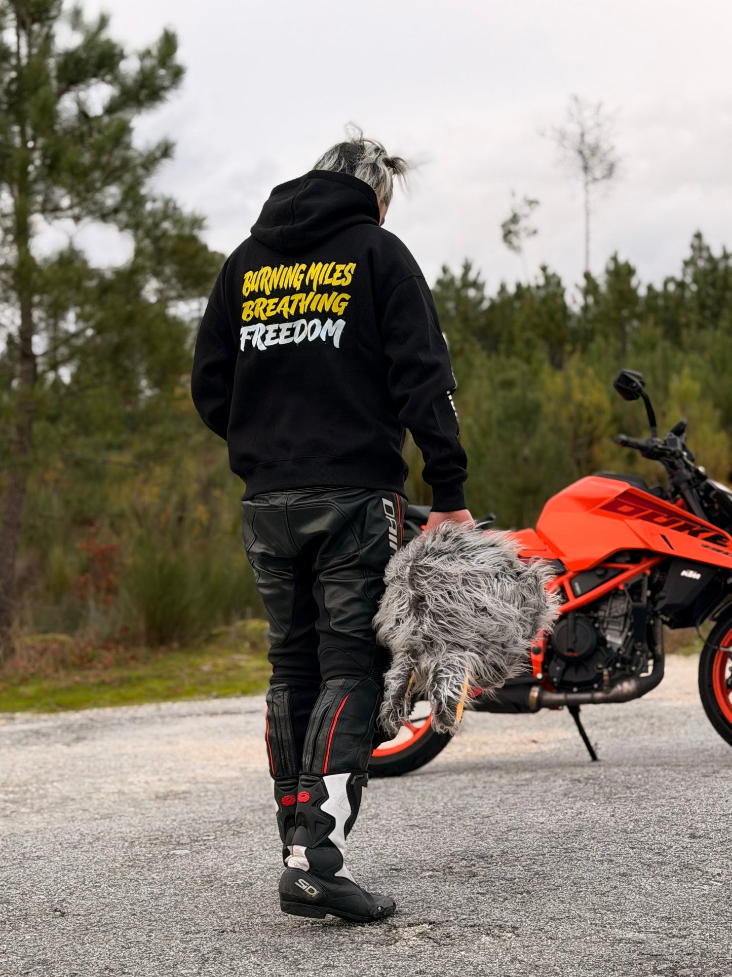 “BURNING MILES, BREATHING FREEDOM”