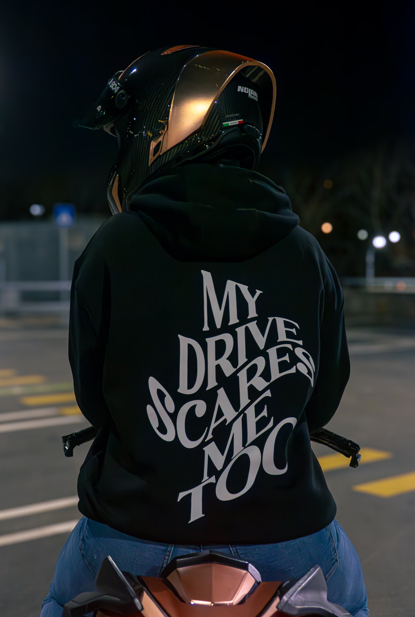 “MY DRIVE SCARES ME TOO”